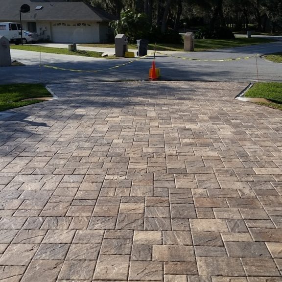 Residential Paver sealing and cleaning